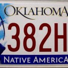 2015 Oklahoma License Plate (382HOZ)