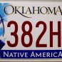 2015 Oklahoma License Plate (382HOZ)