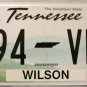 2013 Tennessee License Plate (394 VMW)