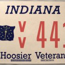 2007 Indiana Hoosier Veteran License Plate (VV 4416)