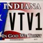2014 Indiana In GOD We Trust License Plate (VTV167)