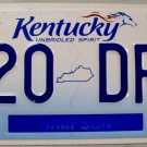 2014 Kentucky License Plate (920 DRJ)