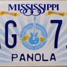 2015 Mississippi License Plate (PAG 711)