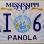 2015 Mississippi License Plate (PAI 649)