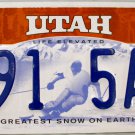 2010 Utah License Plate (B91 5AK)