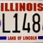 Illinois U.S.Armed Forces Retired License Plate (L14848)