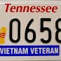 2007 Tennessee Vietnam Veteran License Plate (0658V)