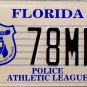2000 Florida Police Athletic League License Plate (78MNL)