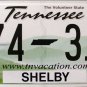 2014 Tennessee License Plate (L74 31V)