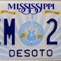2015 Mississippi License Plate (DEM 286)