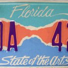 2006 Florida State of the Arts License Plate (FDA 425)