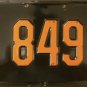 1956 1957 1958 1959 New Jersey License Plate (SI 849)