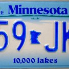 1997 Minnesota License Plate (659 JKD)