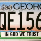 2015 Georgia In God We Trust License Plate (PQE1560)