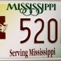 Mississippi - Mississippi State University License Plate (520M6)
