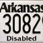 2016 Arkansas Disabled License Plate (308291)