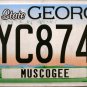 2015 Georgia License Plate (PYC8741)