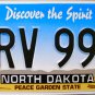 North Dakota License Plate (KRV 994)