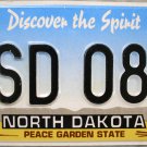 2004 North Dakota License Plate (ESD 086)