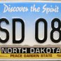 2004 North Dakota License Plate (ESD 086)