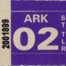 Arkansas: ST Trailer Plate Year Sticker (2002)