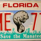 1994 Florida Save the Manatee License Plate (HME 774)