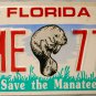 1994 Florida Save the Manatee License Plate (HME 774)
