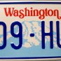1999 Washington License Plate (809-HUU)