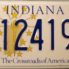 1999 Indiana Disabled Wheelchair License Plate (124197)