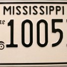 Mississippi Antique Car License Plate (100536)