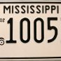 Mississippi Antique Car License Plate (100536)