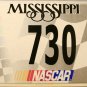 2005 Mississippi NASCAR License Plate (730)