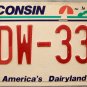 1999 Wisconsin License Plate (SDW-331)