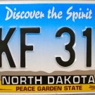 2006 North Dakota License Plate (HKF 319)
