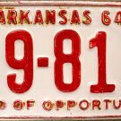 1964 Arkansas License Plate (69-817)