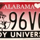 2007 Alabama: Troy University License Plate (96VOB)