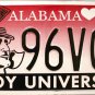 2007 Alabama: Troy University License Plate (96VOB)