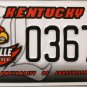 2012 Kentucky: University of Louisville License Plate (0367 FZ)