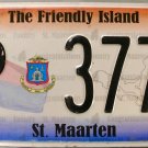 2011 St. Maarten License Plate (P 3771)