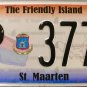 2011 St. Maarten License Plate (P 3771)