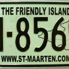2003-2004 St. Maarten License Plate (M-8569)