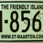 2003-2004 St. Maarten License Plate (M-8569)