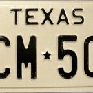 1980 Texas License Plate (CCM 509)