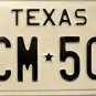 1980 Texas License Plate (CCM 509)