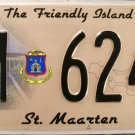 2010 St. Maarten License Plate (M 6246)