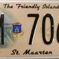 2010 st. Maarten License Plate (M 7067)