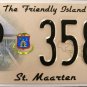 2010 St. Maarten License Plate (P 3583)