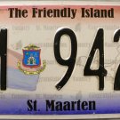 2011 St. Maarten License Plate (M 9428)