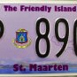 2014 St. Maarten License Plate (P 8906)
