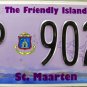 2014 St. Maarten License Plate (P 9024)
